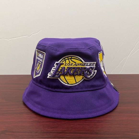 New Era Accessories New Era Bucket Hat Los Angeles Lakers 7 Nba